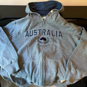 Pacific Creations “Australia” Embroidered Hoodie